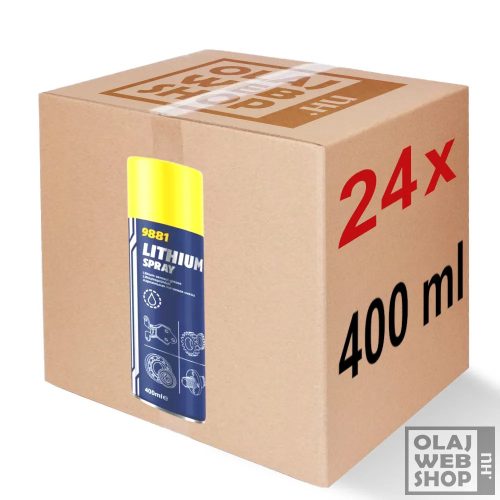 Mannol 9881 Lithium zsírspray 24x400ml (karton)