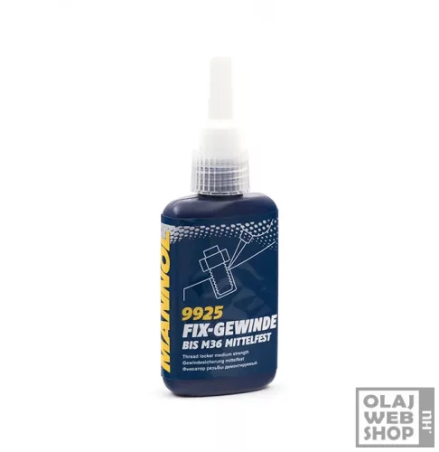 Mannol 9925 Fix-Gewinde Mittelfest menetrögzítő (közepes szilárdságú) 50ml