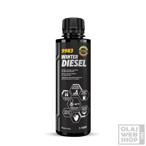 Mannol 9983 Winter Diesel dermedésgátló adalék 250ml