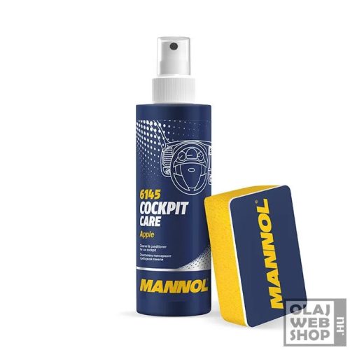 Mannol 6145 Cockpit Care műszerfal ápoló szett alma illattal 250ml NR