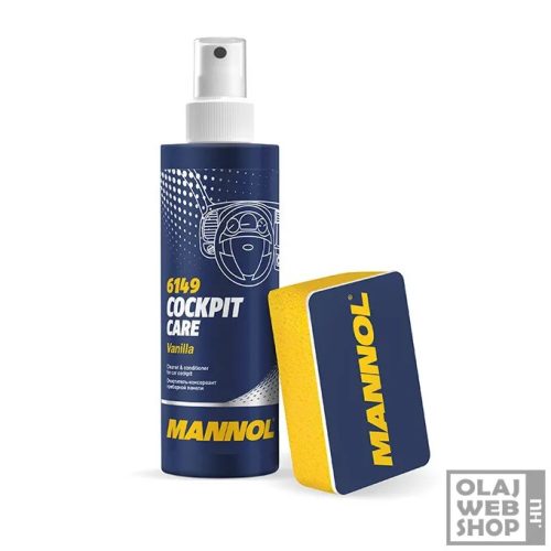 Mannol 6149 Cockpit Care műszerfal ápoló szett vanília illattal 250ml