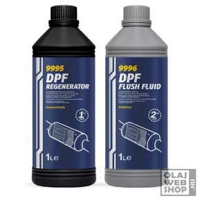   Mannol 9995/9996 DPF Regenerator & Flush Fluid regeneráló és öblítő csomag 1L + 1L