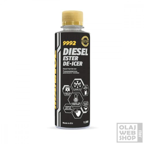 Mannol 9992 Diesel Ester De-Icer dermedésgátló adalék 250ml
