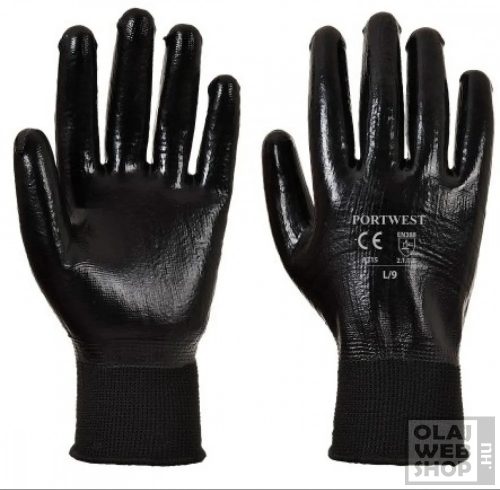 PORTWEST All-Flex csuklóig mártott védőkesztyű L/9 méret