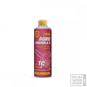 Mannol 7858 Agro Formula S 2T láncfűrész olaj 120ml
