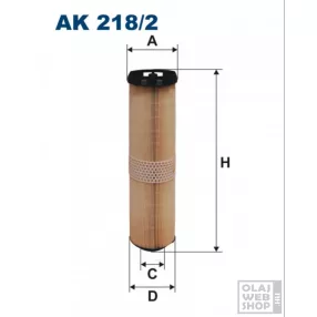 Filtron levegőszűrő AK218/2