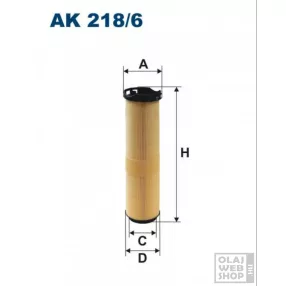 Filtron levegőszűrő AK218/6