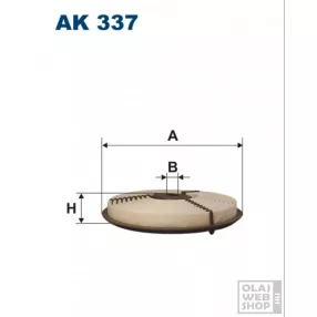 Filtron levegőszűrő AK337