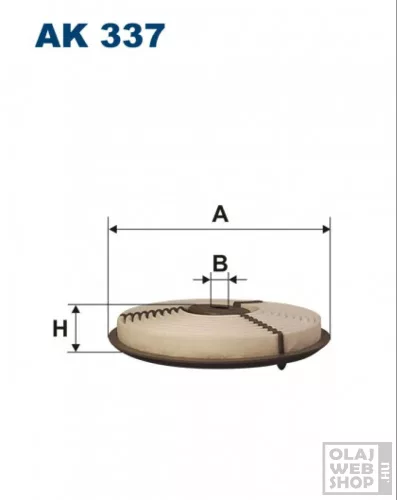 Filtron levegőszűrő AK337