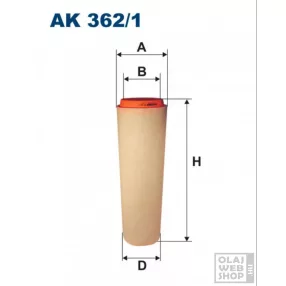 Filtron levegőszűrő AK362/1