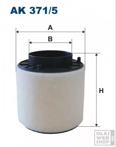 Filtron levegőszűrő AK371/5