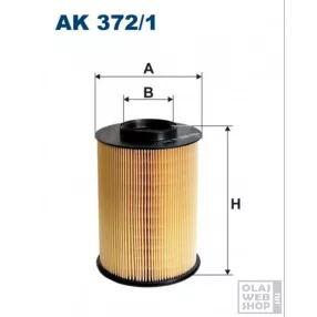 Filtron levegőszűrő AK372/1