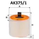 Filtron levegőszűrő AK375/1