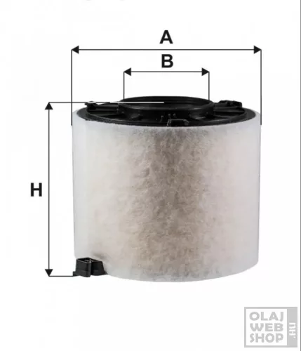 Filtron levegőszűrő AK376