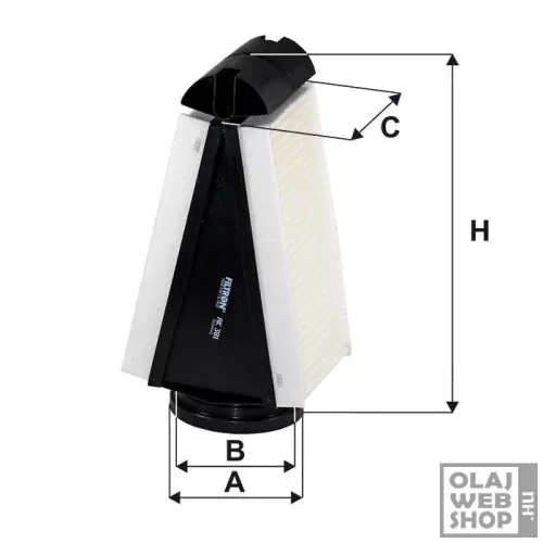 Filtron levegőszűrő AK381