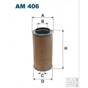 Filtron levegőszűrő AM406