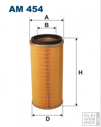 Filtron levegőszűrő AM454