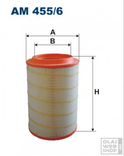 Filtron levegőszűrő AM455/6