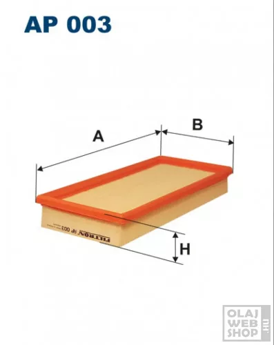 Filtron levegőszűrő AP003