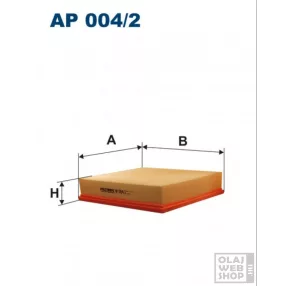 Filtron levegőszűrő AP004/2
