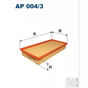 Filtron levegőszűrő AP004/3