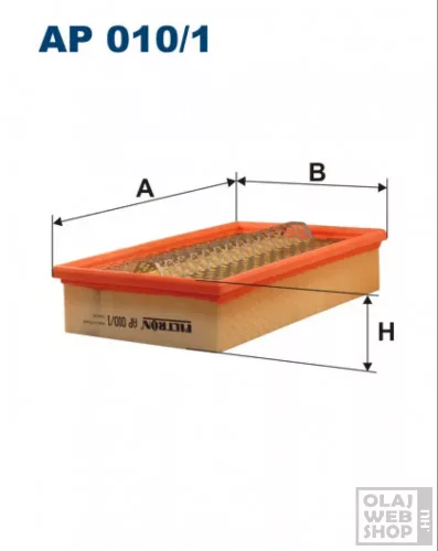 Filtron levegőszűrő AP010/1