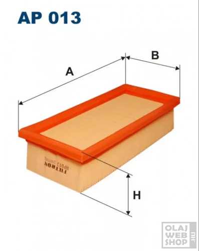 Filtron levegőszűrő AP013