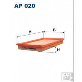 Filtron levegőszűrő AP020