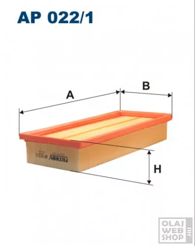 Filtron levegőszűrő AP022/1