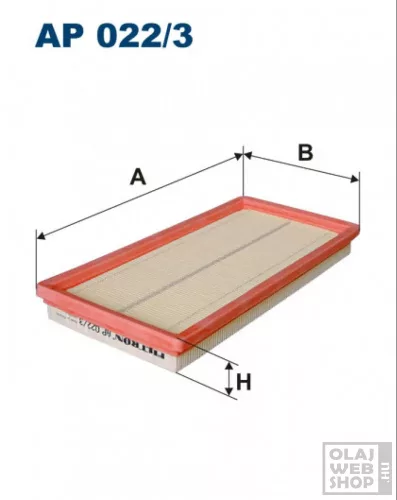 Filtron levegőszűrő AP022/3
