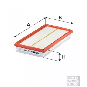 Filtron levegőszűrő AP022/9