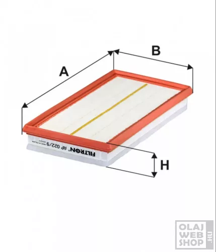 Filtron levegőszűrő AP022/9