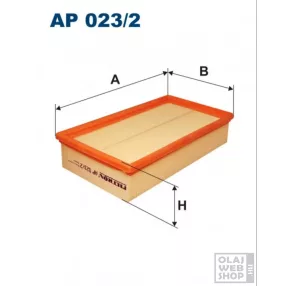Filtron levegőszűrő AP023/2
