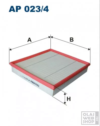 Filtron levegőszűrő AP023/4