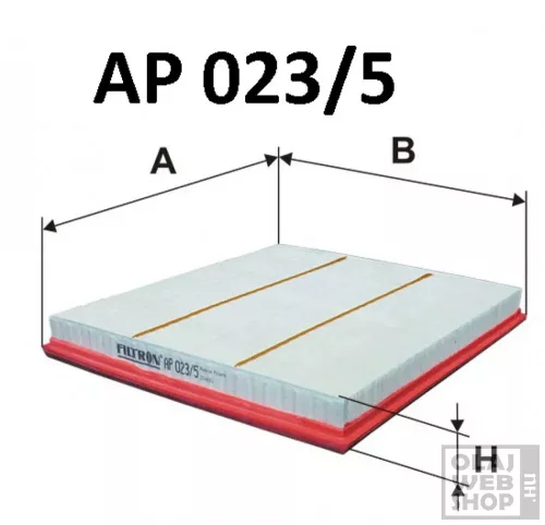 Filtron levegőszűrő AP023/5
