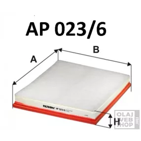 Filtron levegőszűrő AP023/6