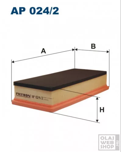 Filtron levegőszűrő AP024/2
