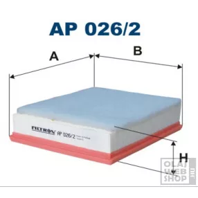 Filtron levegőszűrő AP026/2