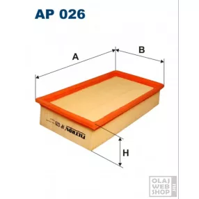 Filtron levegőszűrő AP026