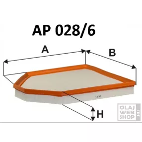 Filtron levegőszűrő AP028/6
