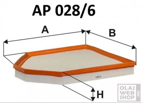 Filtron levegőszűrő AP028/6