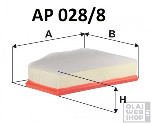 Filtron levegőszűrő AP028/8
