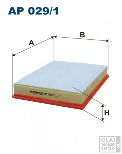 Filtron levegőszűrő AP029/1