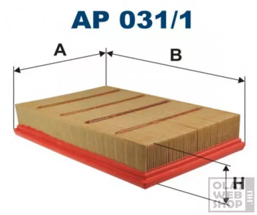 Filtron levegőszűrő AP031/1