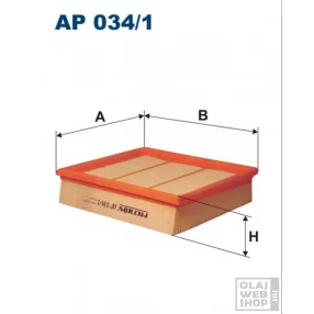 Filtron levegőszűrő AP034/1