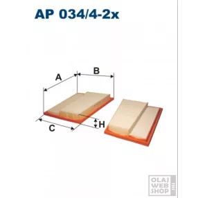 Filtron levegőszűrő AP034/4-2X