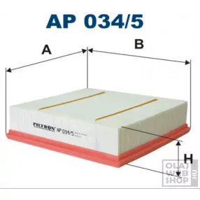 Filtron levegőszűrő AP034/5