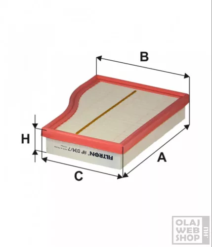 Filtron levegőszűrő AP034/7