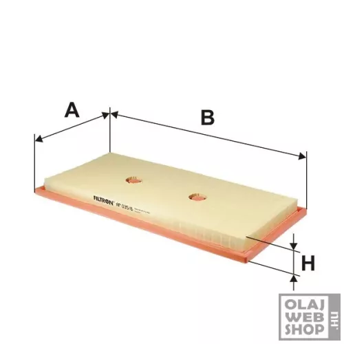 Filtron levegőszűrő AP035/6