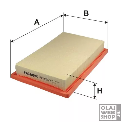Filtron levegőszűrő AP035/7
